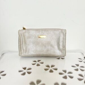 CLÉ DE PEAU BEAUTÉ SNAKE SKIN MAKEUP TRAVEL POUCH